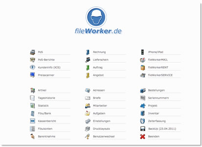 fileWorkerWAWI - POS- und ERP-L&ouml;sung f&uuml;r Gro&szlig;handel und Einzelhandel