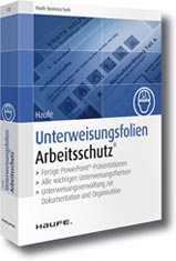 Haufe Unterweisungsfolien Arbeitsschutz
