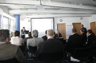 RELion Infoveranstaltung im SatkomRuhr-Tower, Hattingen