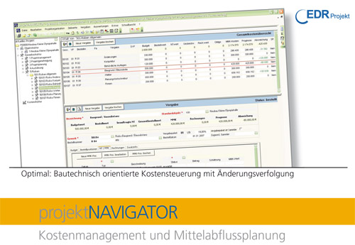 projekt-NAVIGATOR :: Kostensteuerung und -planung