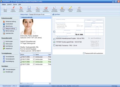 Produktbild SimpliMed Praxismanager