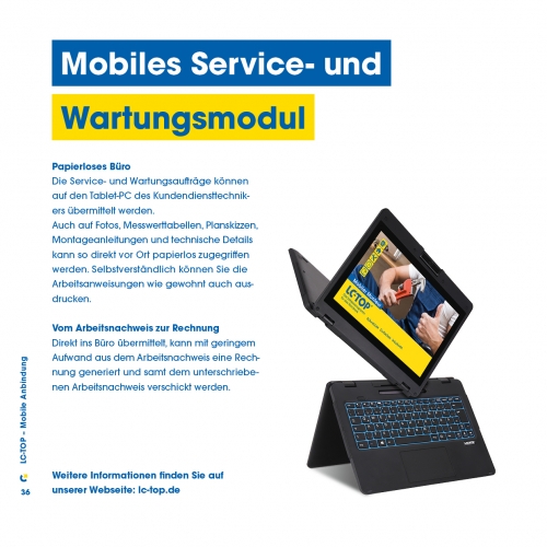 Mobiles Service- und Wartungsmodul