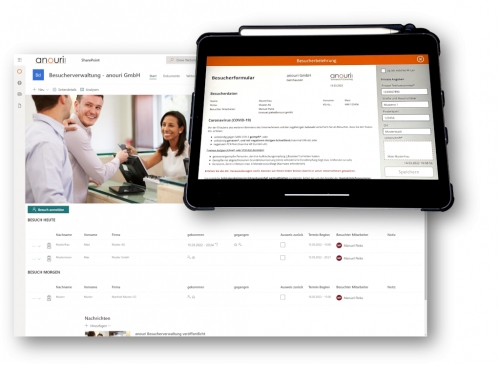 Integrieren Sie Ihre Besucherverwaltung in Ihr SharePoint