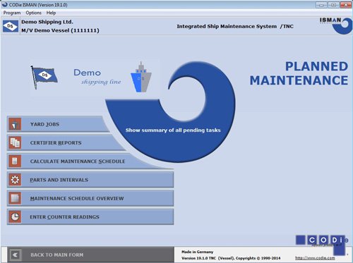 1. Produktbild CODie ISMAN - Ship Management and Fleet Management