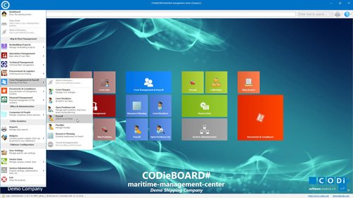 1. Product Image CODieBOARD# maritime suite