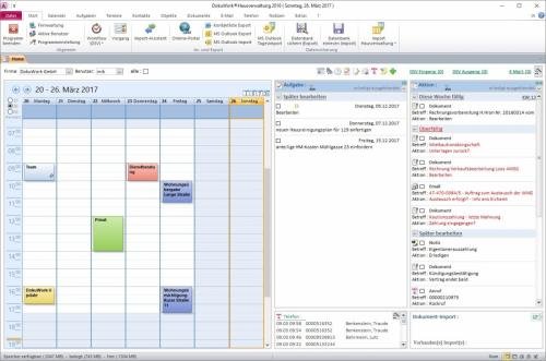 1. Produktbild DokuWork kombiniert CRM mit Dokumenten-Management und Projekten