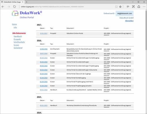 21. Produktbild DokuWork kombiniert CRM mit Dokumenten-Management und Projekten