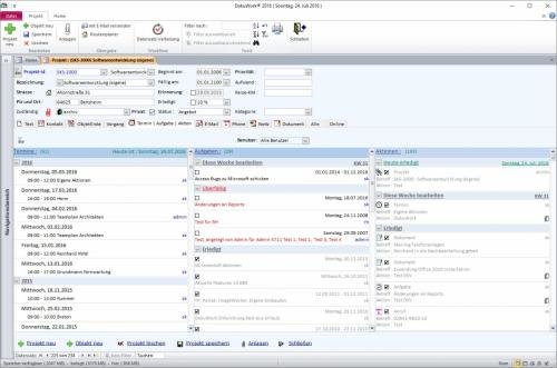 7. Produktbild DokuWork kombiniert CRM mit Dokumenten-Management und Projekten