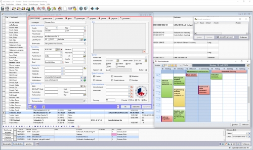 1. Produktbild ezContact - CRM-Software - Dokumentation und Verwaltung von Konta
