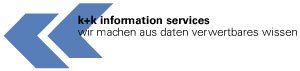 Firmenlogo k+k information services GmbH Fellbach