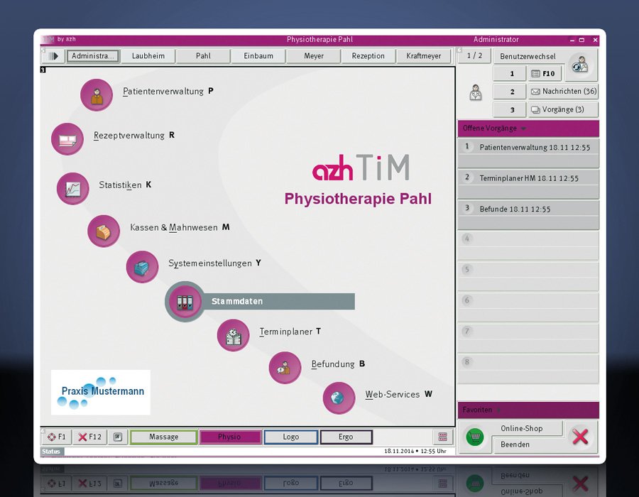 Praxissoftware Hausarzt: Patienten- – DTUQS
