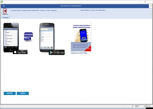 mobile Erfassung in der Inventarsoftware Inventarverwaltung