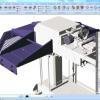 2D/3D CAD system, integrated industry functions, free and parametric mod.
