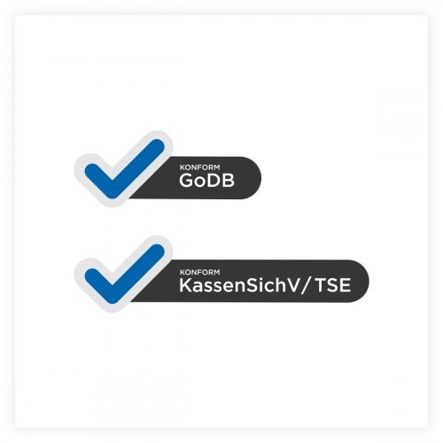 GoBD-konform inkl. TSE