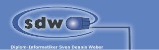 Firmenlogo Dipl.-Informatiker Sven Dennis Weber SDW-Electronics Linden
