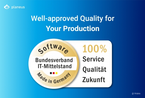 production planning software planeus - Made in Germany