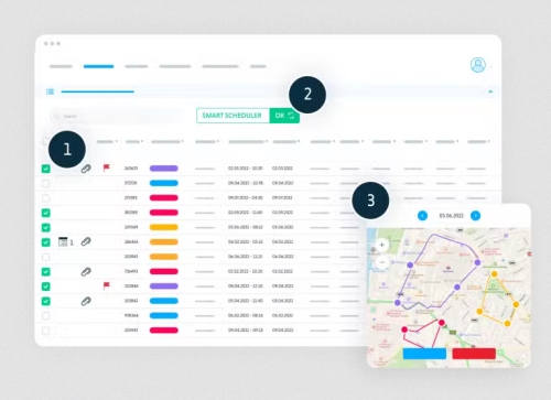 Optimierung der Tourenplanung