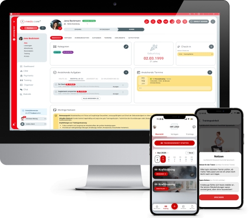 Kunden-Cockpit mit medo.coach App