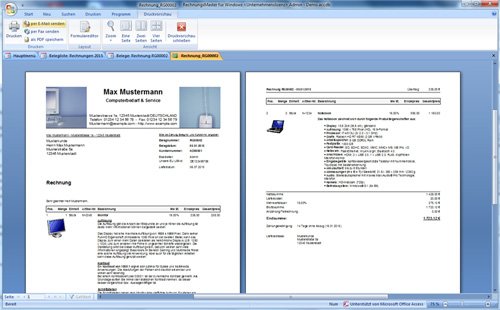 13. Produktbild Rechnungsprogramm RechnungsMaster für Windows