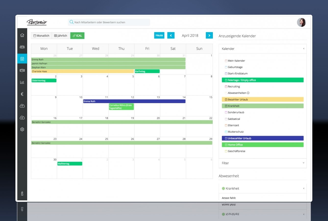 Software Personio. Das HRBetriebssystem. Bewerbermanagement