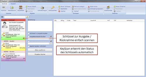 7. Produktbild KeyScan - Schlüsselverwaltung