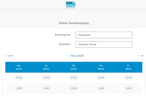 Online Terminbuchung