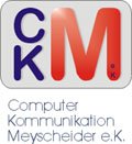 Firmenlogo CKM Computer Kommunikation Meyscheider  e.K Dipl. Ing. Wolfgang Mey Traunwalchen