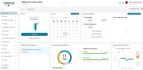 Simago® Dashboard