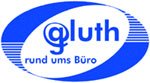 Firmenlogo Gluth - rund um's Bro GmbH Wismar