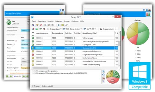 1. Produktbild Parsec.NET Anlageninventursystem