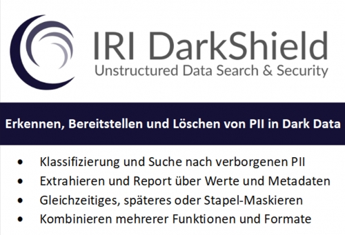DarkShield: Sensible Daten in Dark Data finden und schtzen
