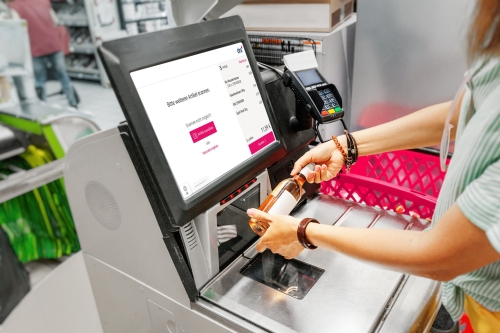 Unsere Kassenlösung in der Self-Checkout-Variante