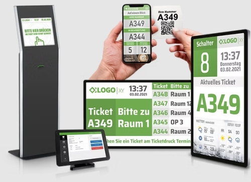 Oxygen.Q – Aufrufsystem für effizientes Warteschlangenmanagement