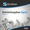 Rohrplanung nach ASME mit Berechnung, Skizze und Materialliste.