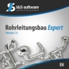 Rohrplanung nach DIN EN mit Berechnung, Skizze und Materialliste.