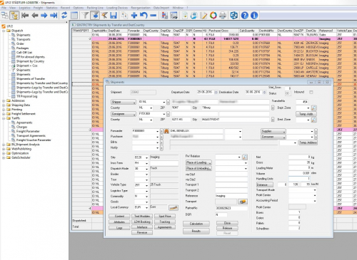 LP2 Hauptbildschirm (Beispiel)