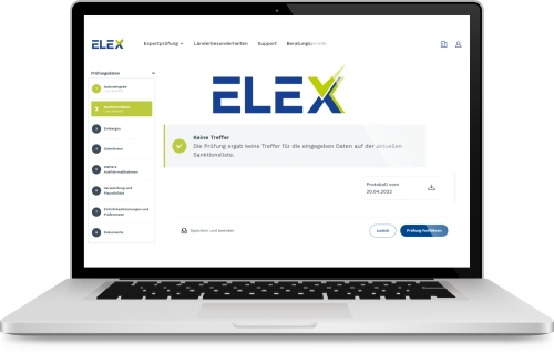 ELEX Schritt-für-Schritt-Prüfung