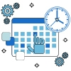 Moderne Arbeitszeiterfassung kombiniert mit einer Software für die Projektsteuerung