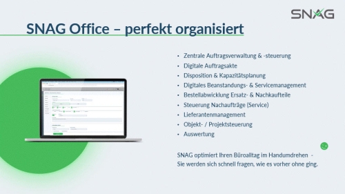 SNAG Office - perfekt organisiert