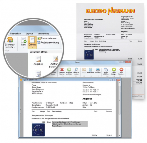 Software für das Elektro-Handwerk
