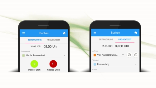Zeitbuchungen