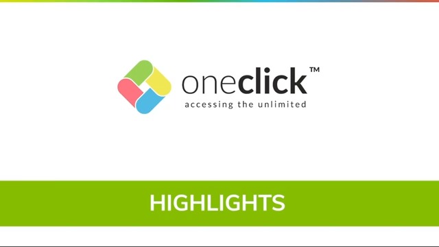 Highlights der oneclick™ Plattform