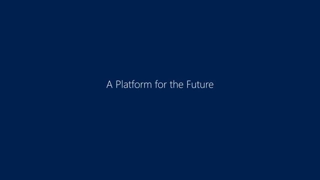 Microsoft Dynamics 365 - Platform Overview