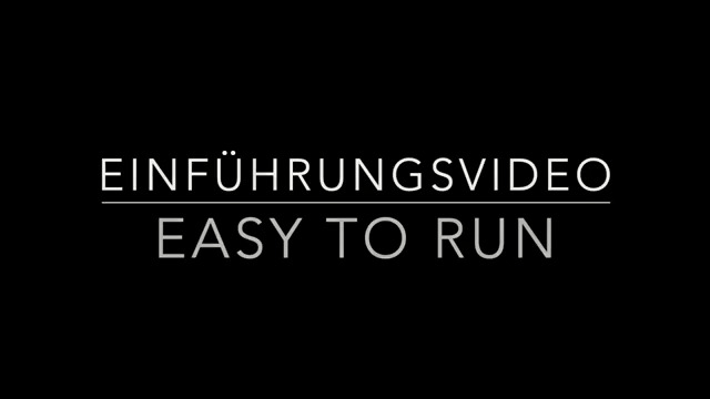 Einführungsvideo easy to run online