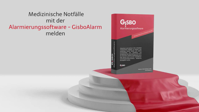Medizinischen Notfall mit der Alarmierungssoftware - GisboAlarm melden