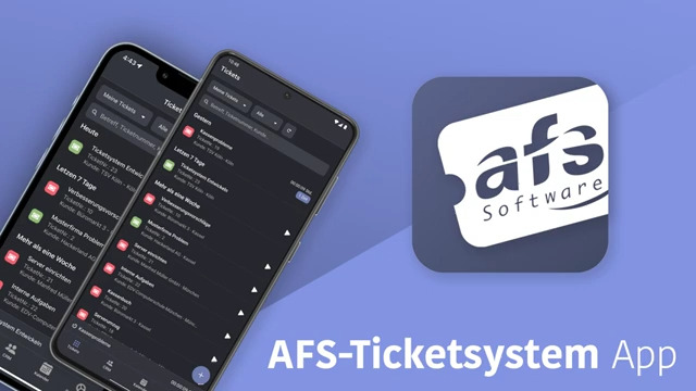 Die AFS-Ticketsystem App/Website | AFS-Software