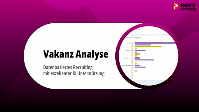 Rexx Systems: Die Vakanz Analyse mit KI Power.
