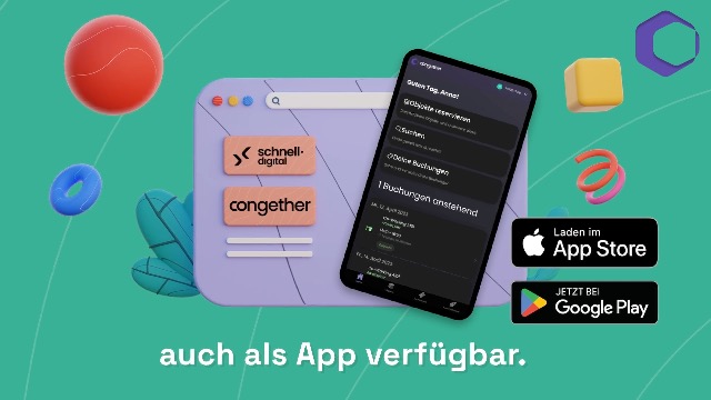 Congether - die Buchungs-App fr Jeden